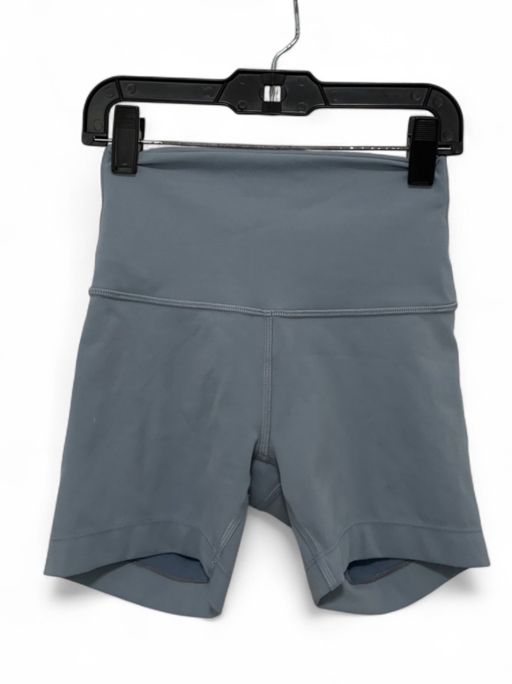 Lululemon High-Waist Women’s Workout Cut Off Shorts - Dusty Blue